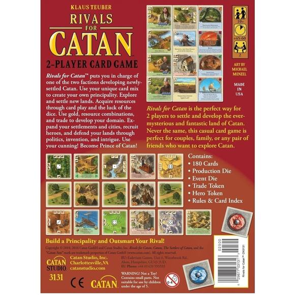 Rivals for CATAN Card Game - Build, Trade, and Conquer in the World of CATAN! - Picture 2 of 2
